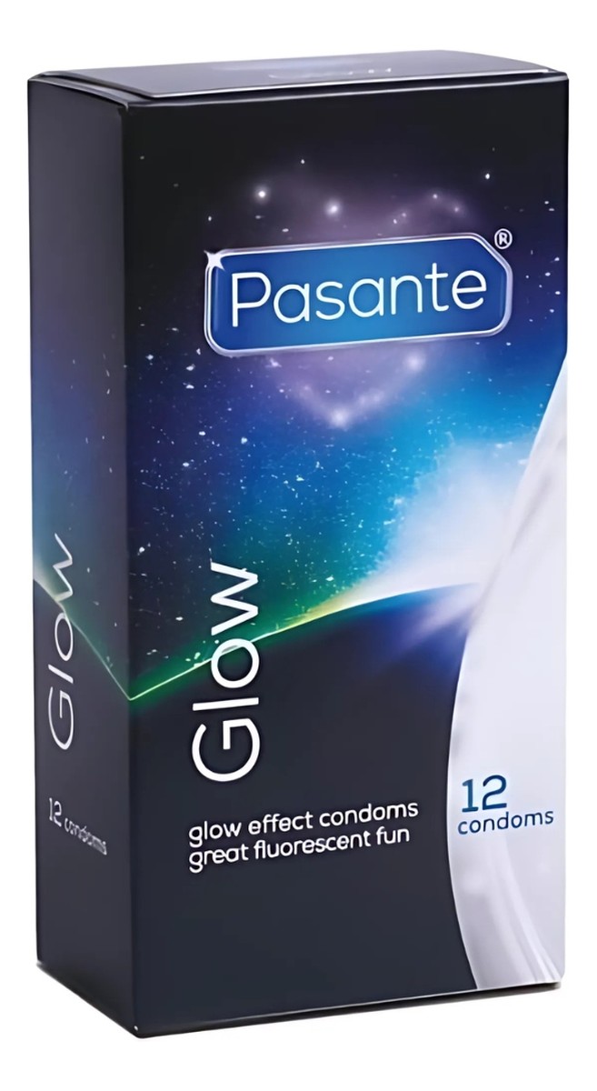 Glow prezerwatywy świecące w ciemności 12szt