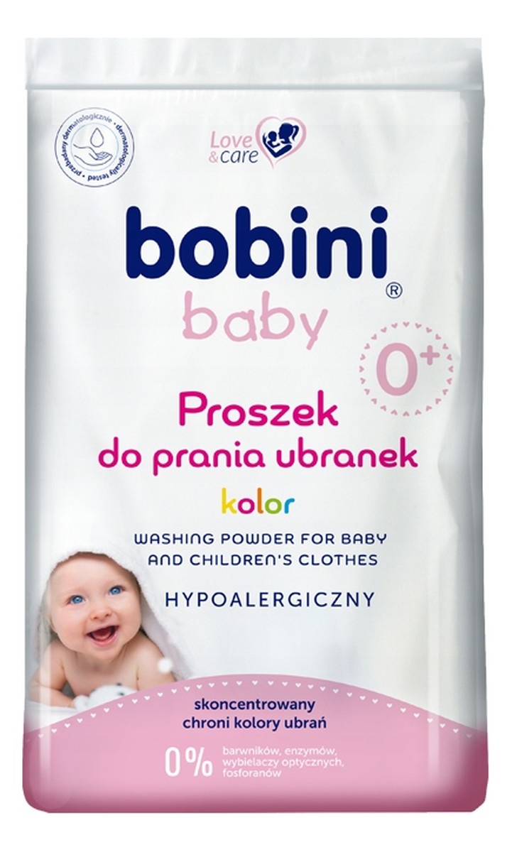 Baby hipoalergiczny proszek do prania ubranek kolor 1.2kg