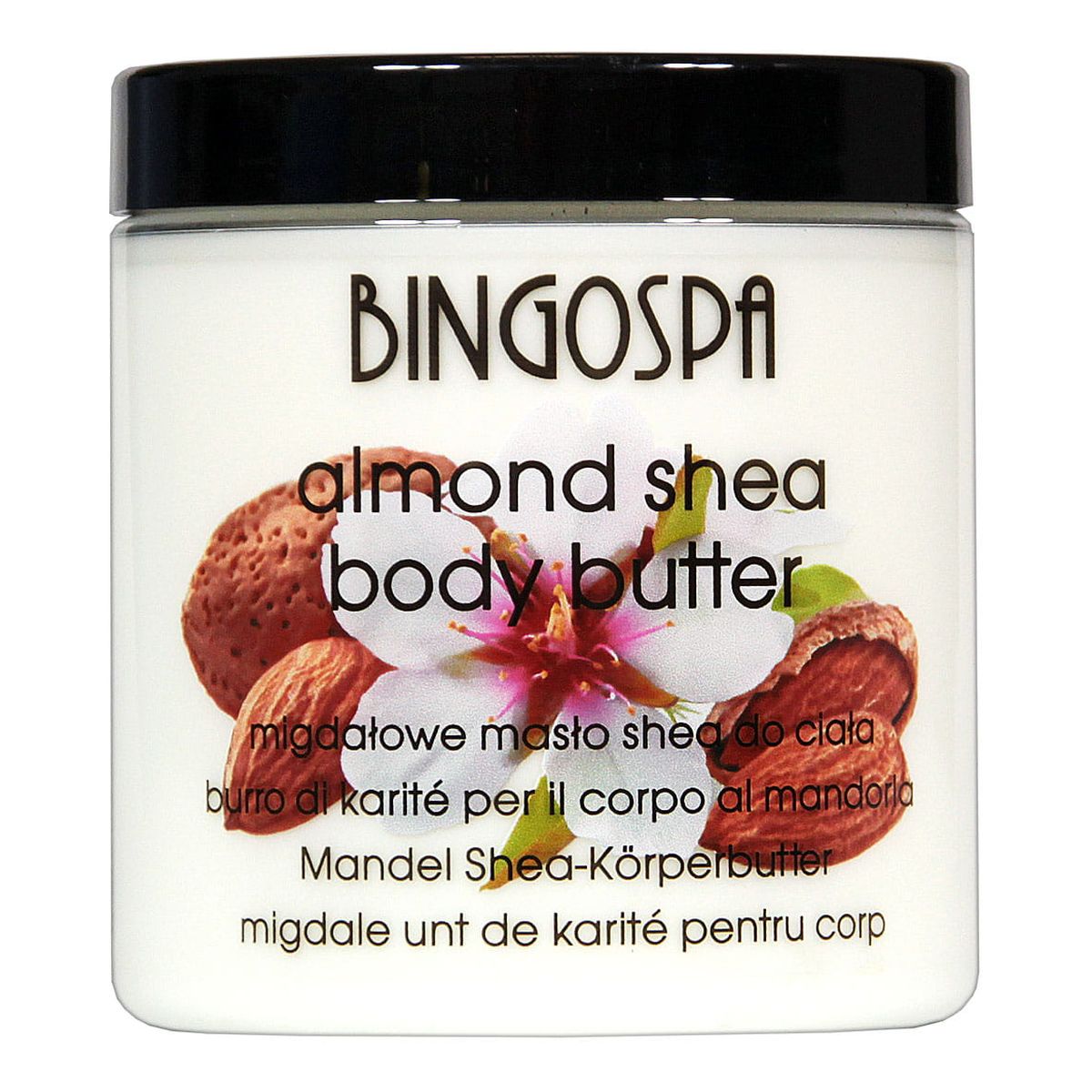 BingoSpa Migdałowe masło shea do ciała 250g 250g