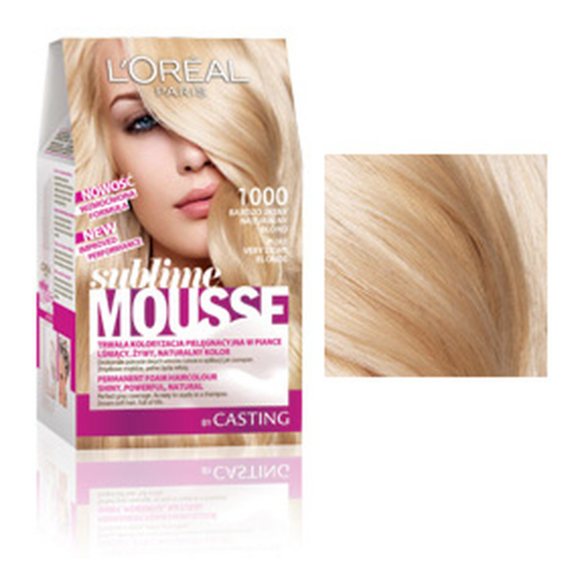L'Oreal Paris Sublime Mousse Pianka Koloryzująca do Włosów Sublime Mousse 4ml