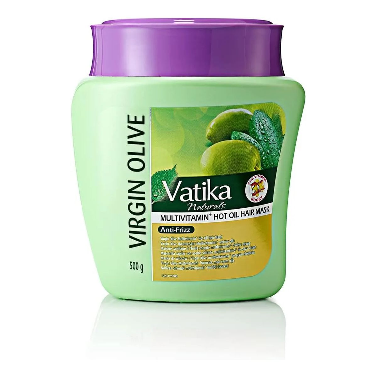 Dabur Vatika Olive Dogłębnie Wzmacniająca Maska Do Włosów 500g