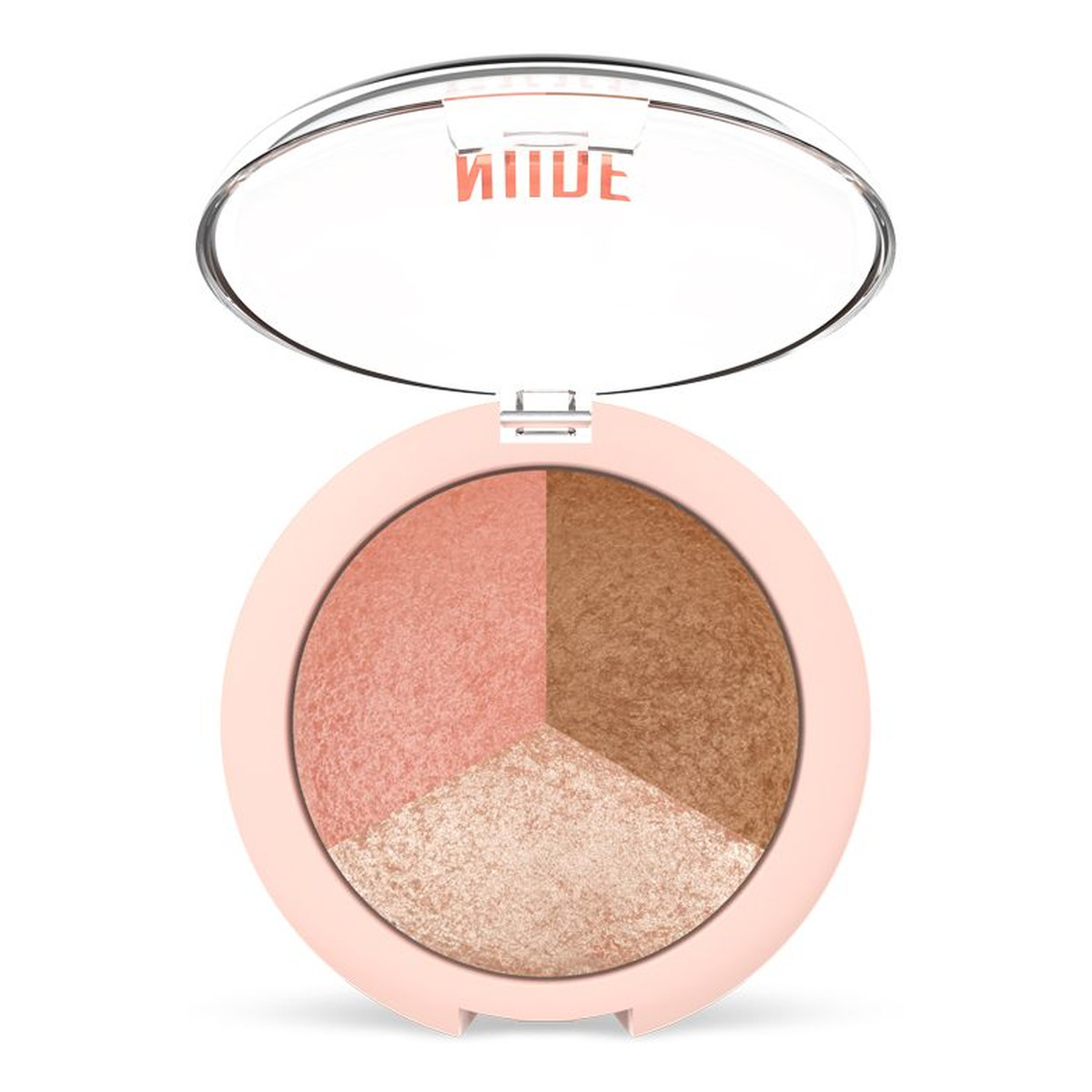 Golden Rose Nude Look Wypiekane pudry do twarzy 3w1 19g