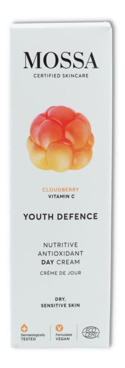 Odżywczy krem antyoksydacyjny na dzień z Maliną Moroszką