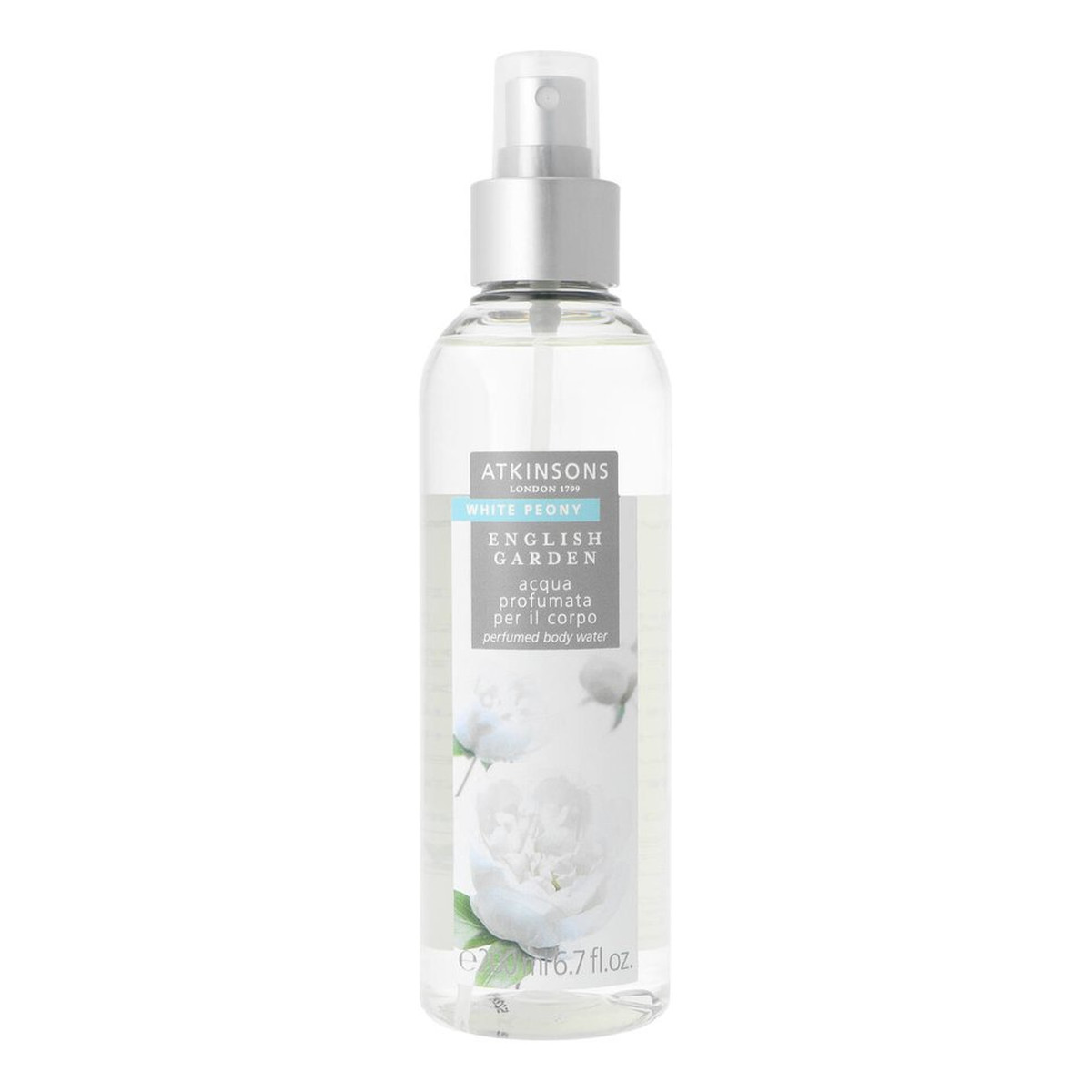 Atkinsons English Garden White Peony perfumowana mgiełka do ciała TESTER 200ml
