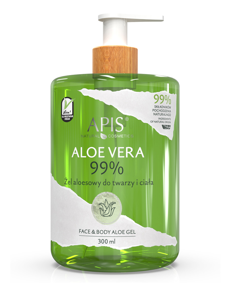 Natural 99% Żel aloesowy do twarzy i ciała