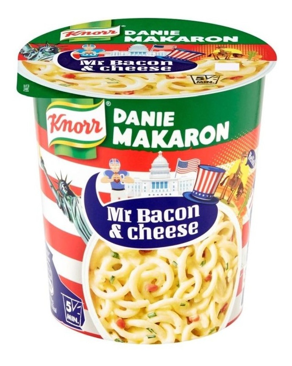 Mr Bacon & Cheese Danie makaron