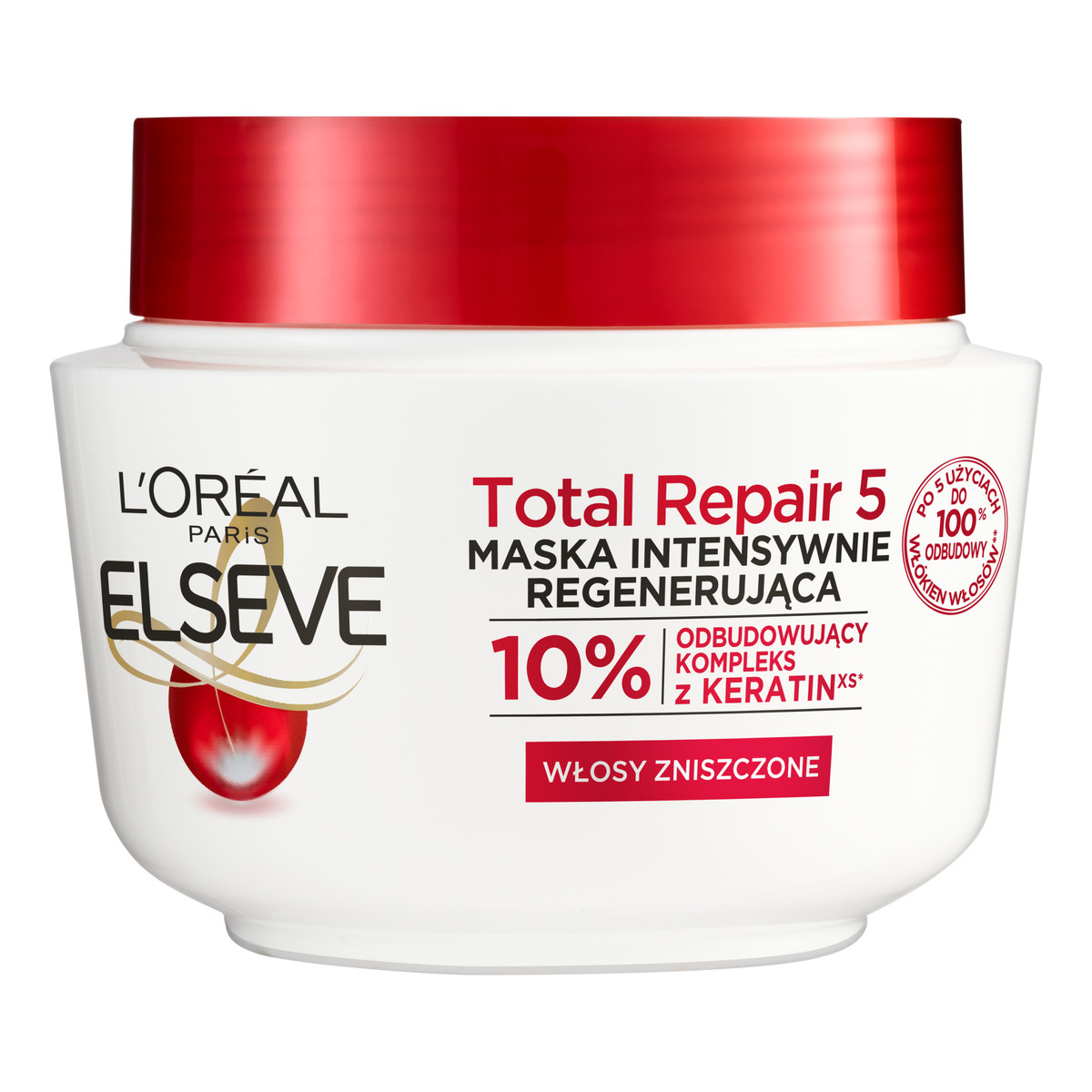 Elseve Total Repair 5 Maseczka Do Włosów 300ml