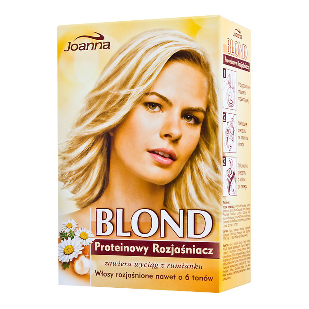 Joanna Blond Proteinowy Rozjaśniacz Do Włosów 65ml