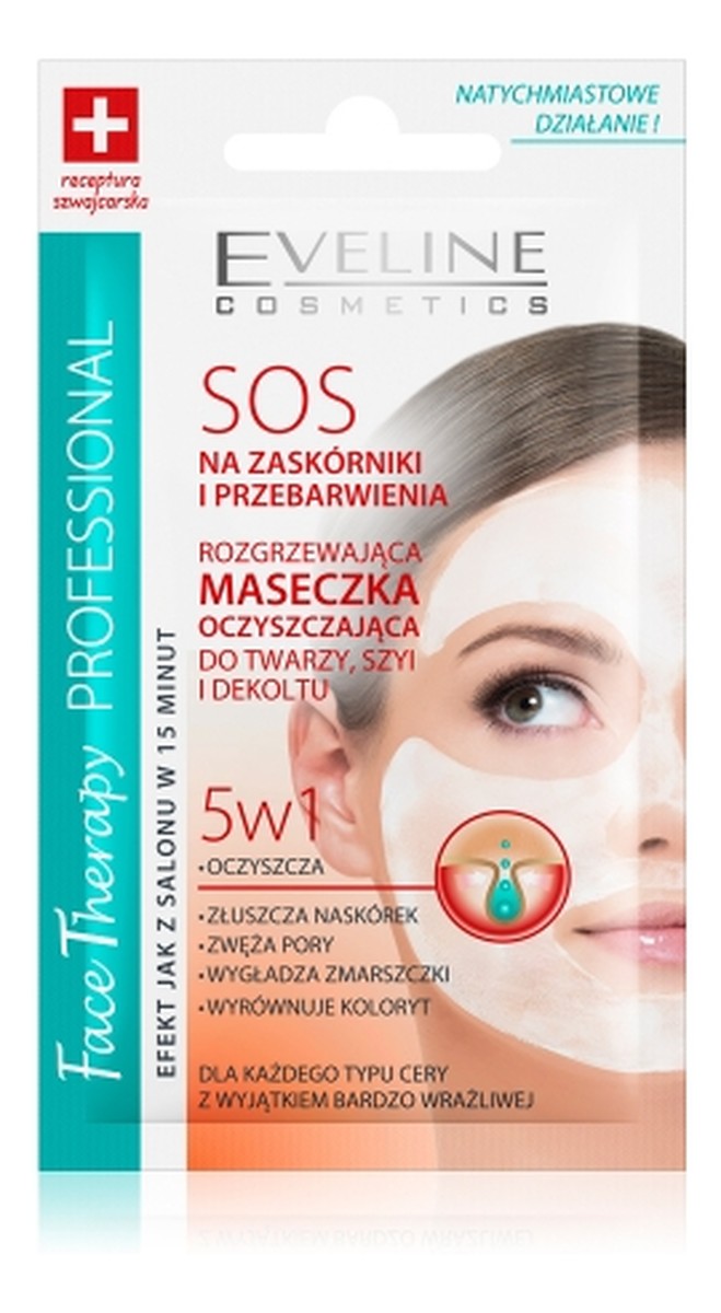 Rozgrzewająca Maseczka Oczyszczająca 5w1