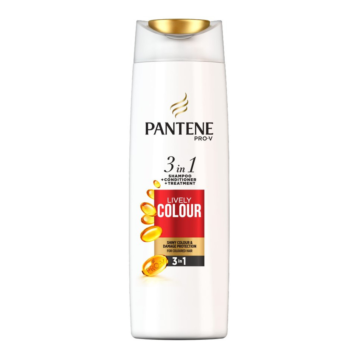Pantene Pro-V LIVELY COLOUR 3w1 Szampon do włosów farbowanych 250ml