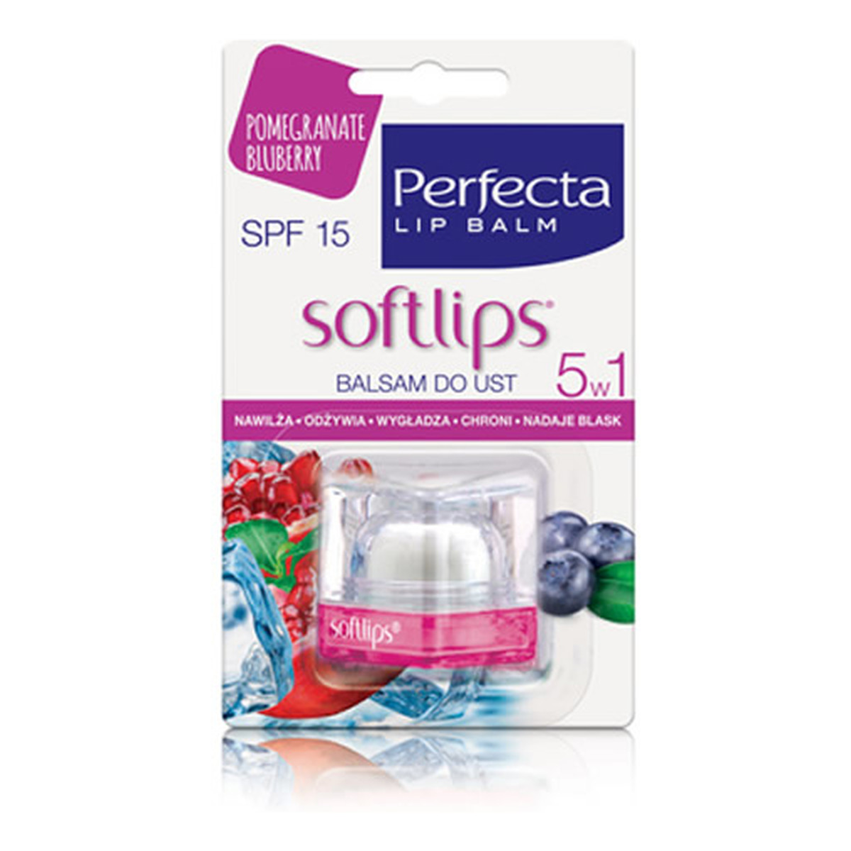Perfecta Lip Balm Softlips Balsam Do Ust Owocowy