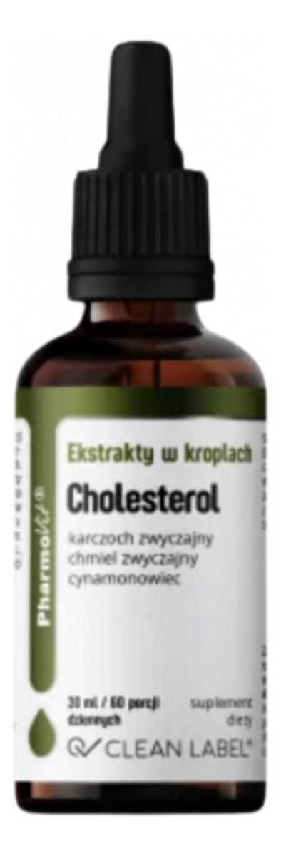 Cholesterol suplement diety w kroplach