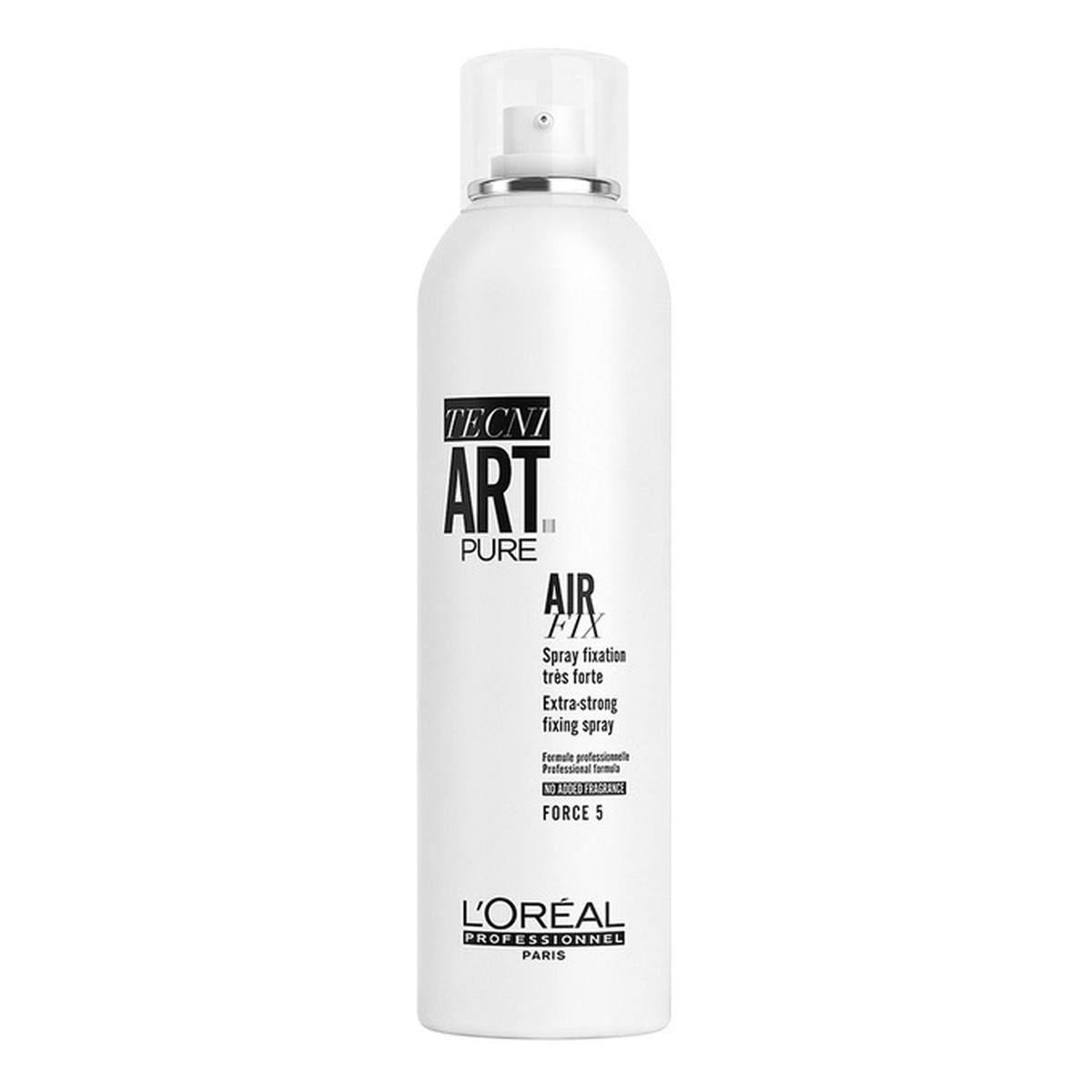 L'Oreal Paris Tecni Art Pure Air Fix supermocny utrwalający lakier do włosów Force 5 400ml