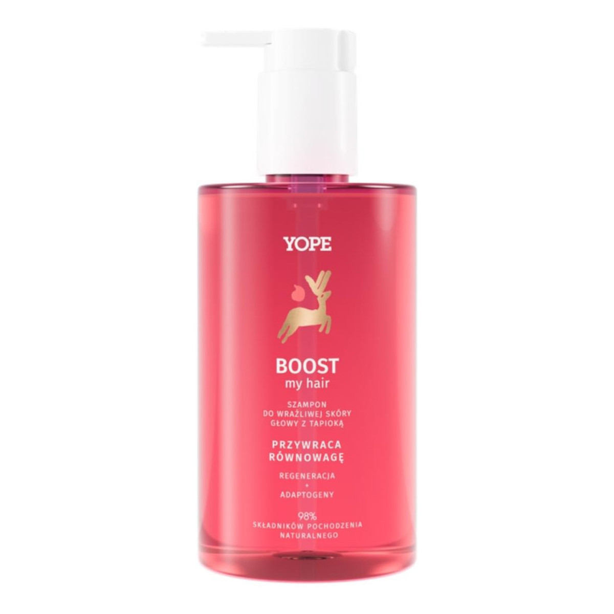 Yope Boost my hair Szampon do wrażliwej skóry głowy z tapioką 300ml