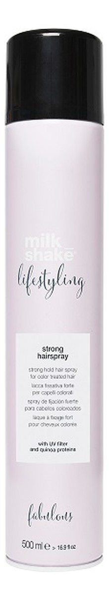 Lifestyling strong hold hairspray lakier do włosów