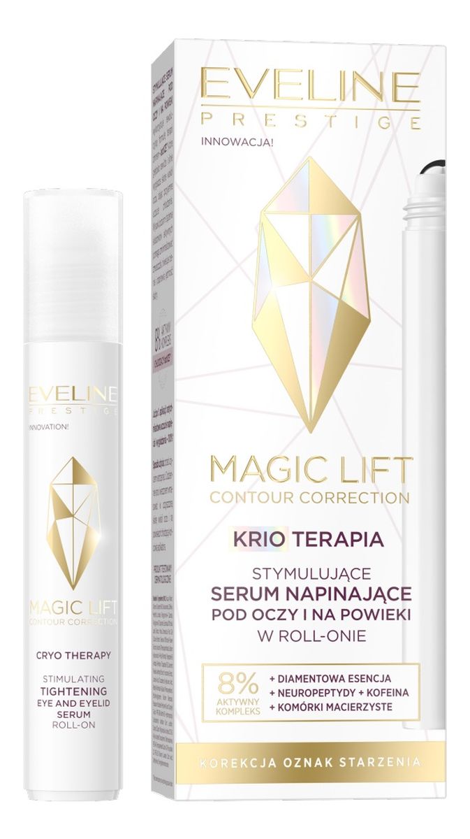 Magic lift stymulujące serum napinające pod oczy i na powieki w roll-onie