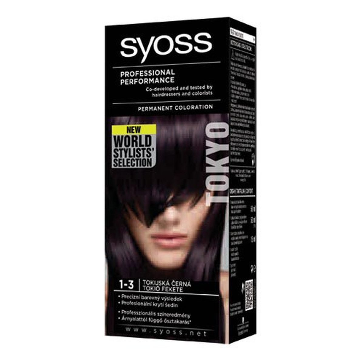 Syoss Color World Stylists Professional Performance Farba Do Włosów 115ml
