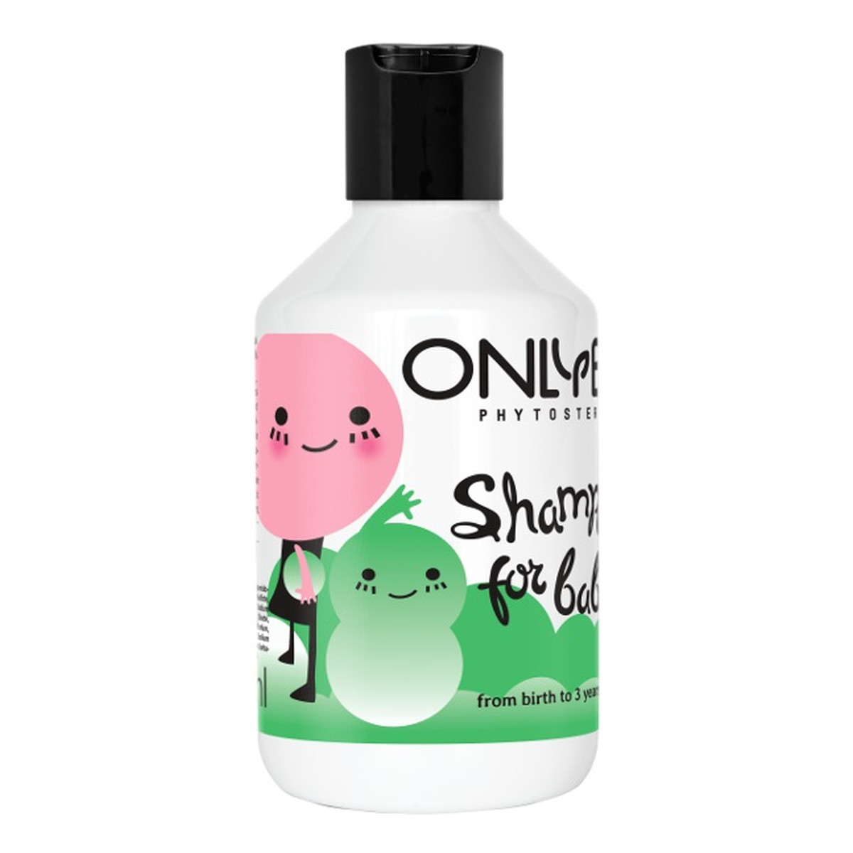 OnlyBio Fitosterol szampon dla dzieci od pierwszego dnia życia 250ml