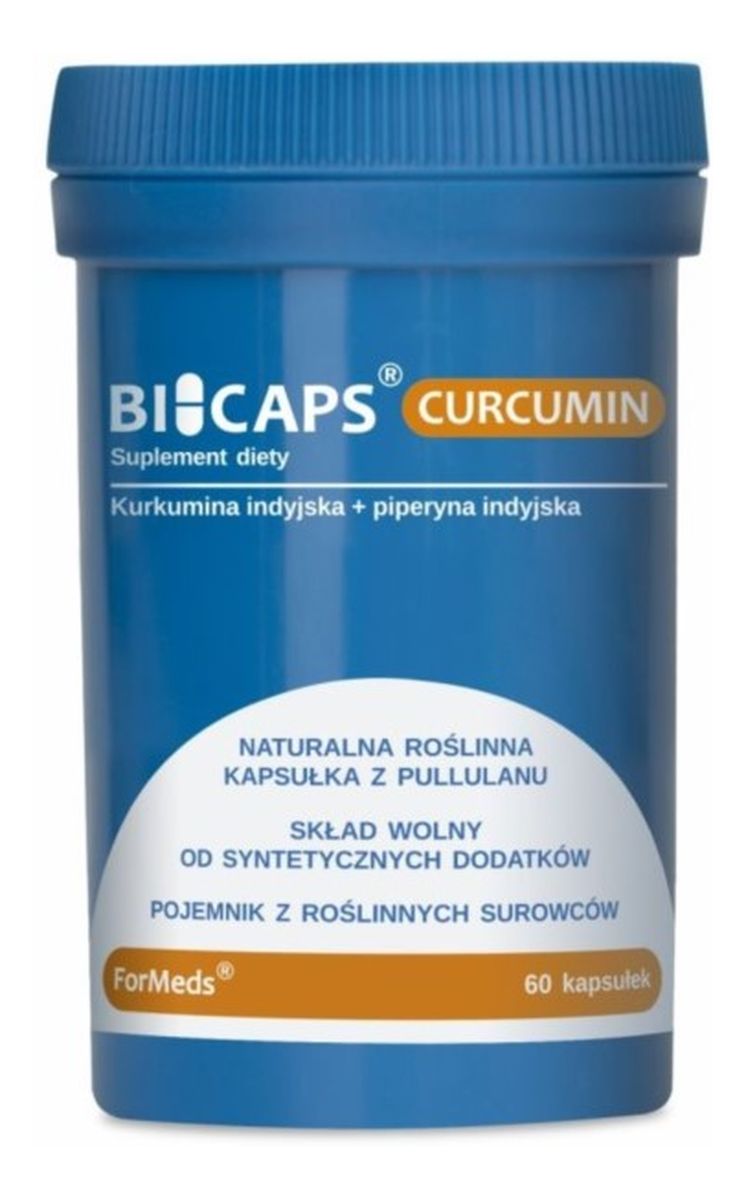 Curcumin suplement diety 60 Kapsułek
