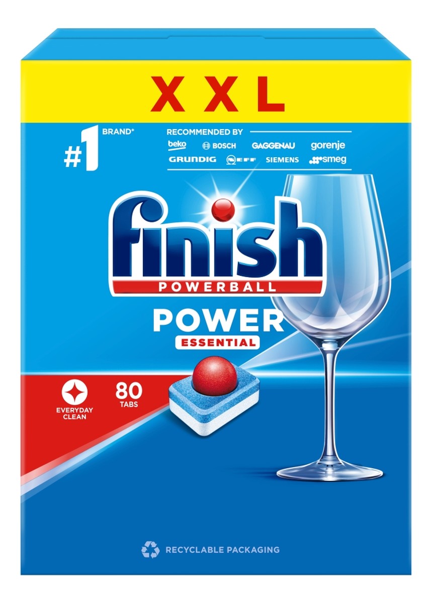 Power essential tabletki do zmywarki 80szt