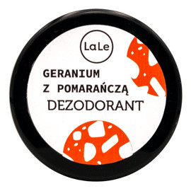 Dezodorant w kremie geranium z pomarańczą