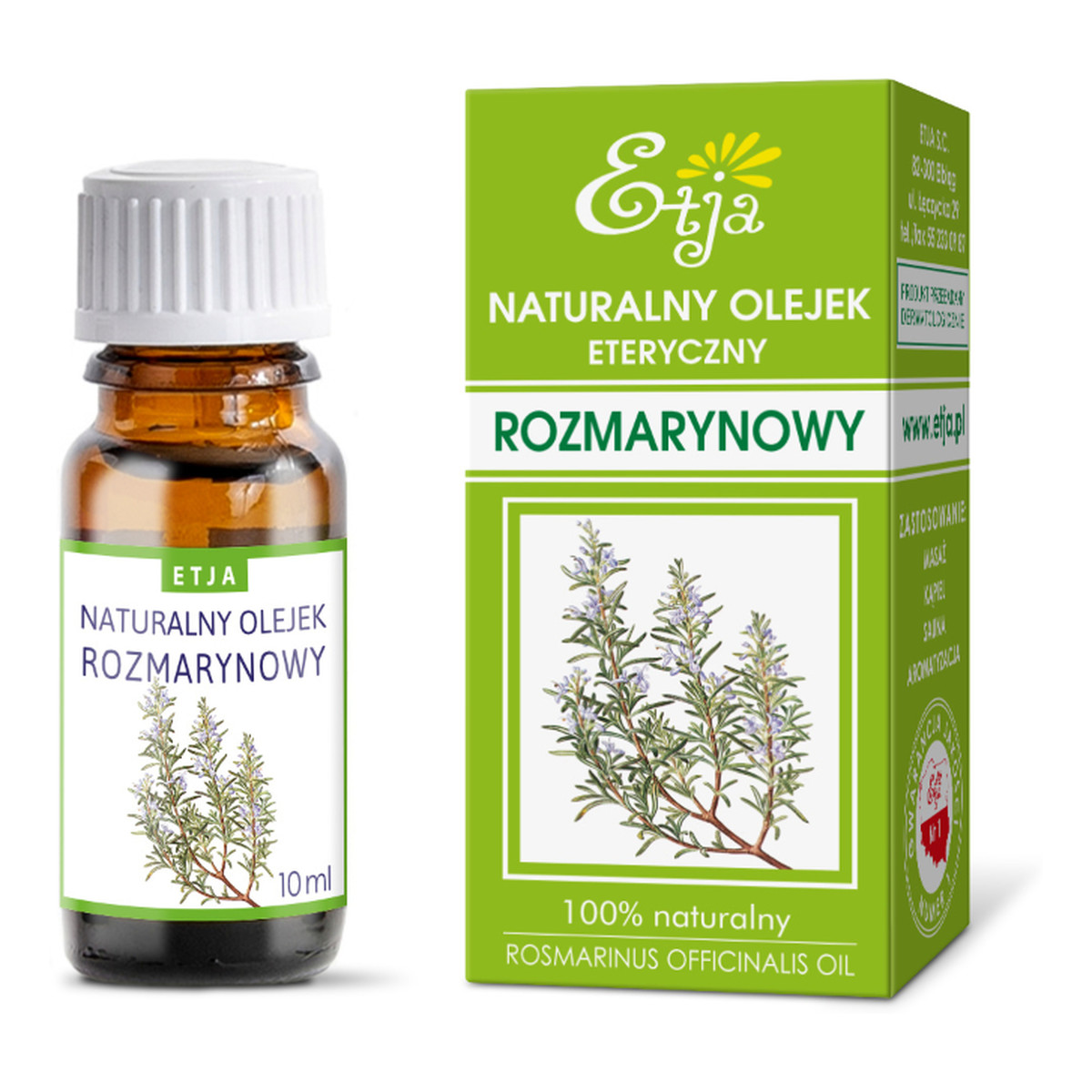Etja Olejek eteryczny rozmarynowy 10ml