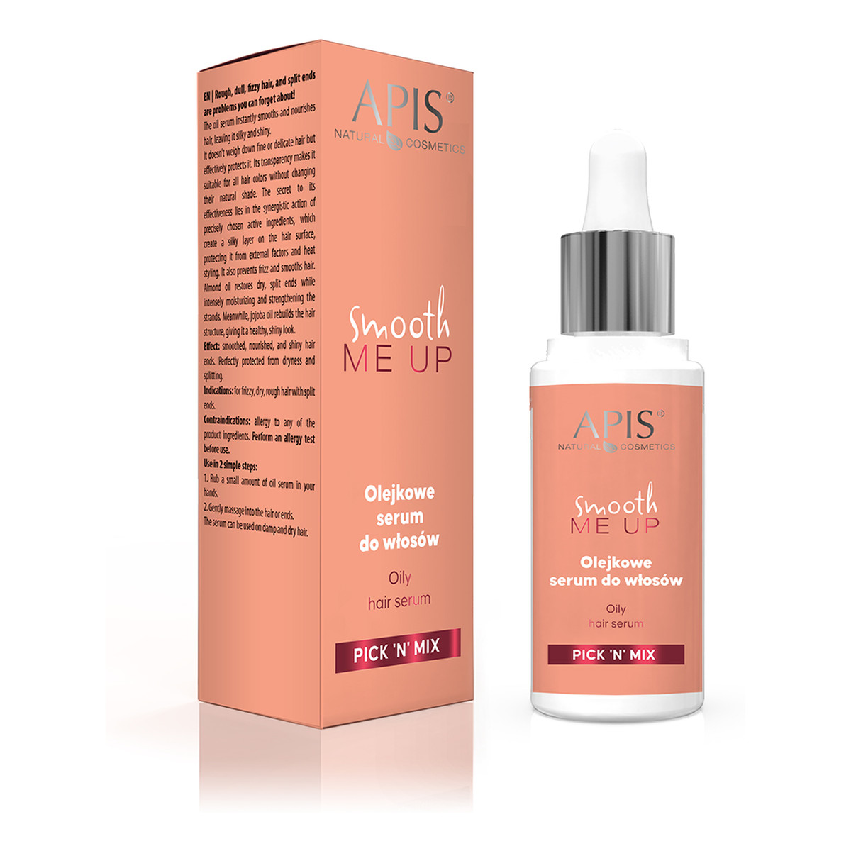 Apis PICK'N'MIX Olejkowe serum na końcówki włosów 30ml
