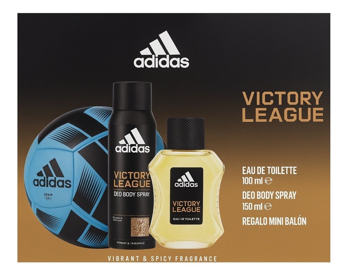 Zestaw woda toaletowa spray 100ml + dezodorant spray 150ml + mała piłka