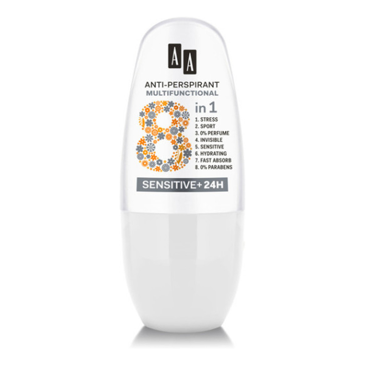 AA Sensitive 24h Multifuncional 8 in 1 Dezodorant Roll-On 50ml