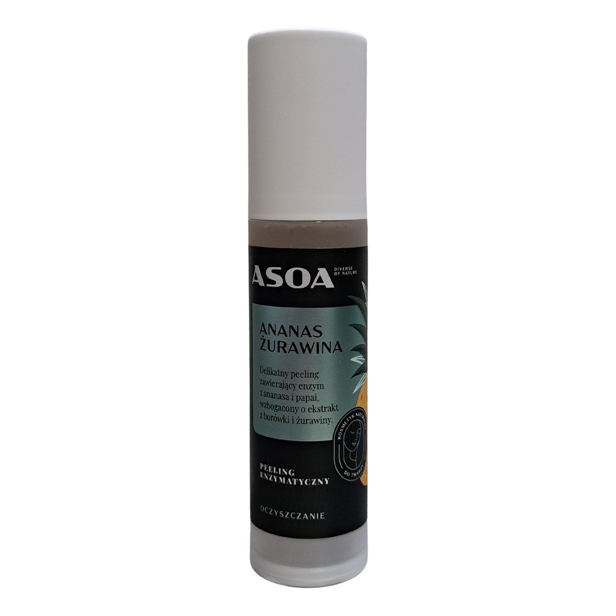 Asoa Peeling enzymatyczny Ananas-Żurawina 50ml