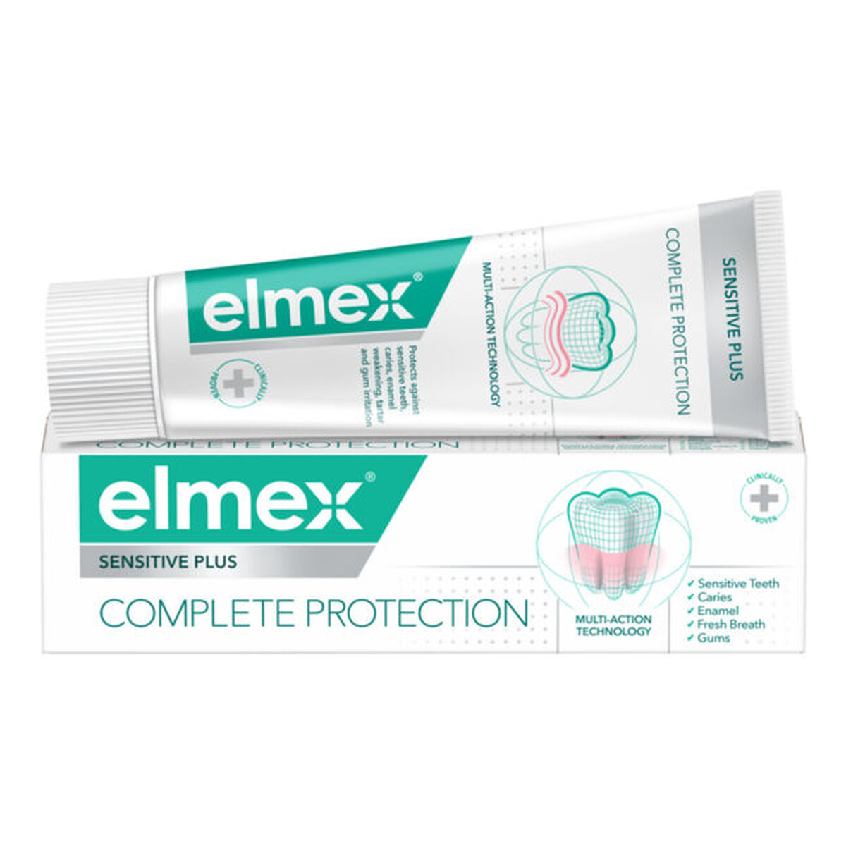 elmex Sensitive Pasta Do Zębów 3x75ml