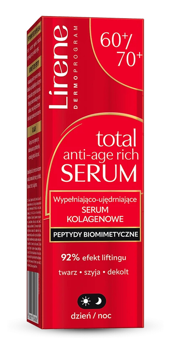 Wypełniająco-ujędrniające serum kolagenowe 60-70+