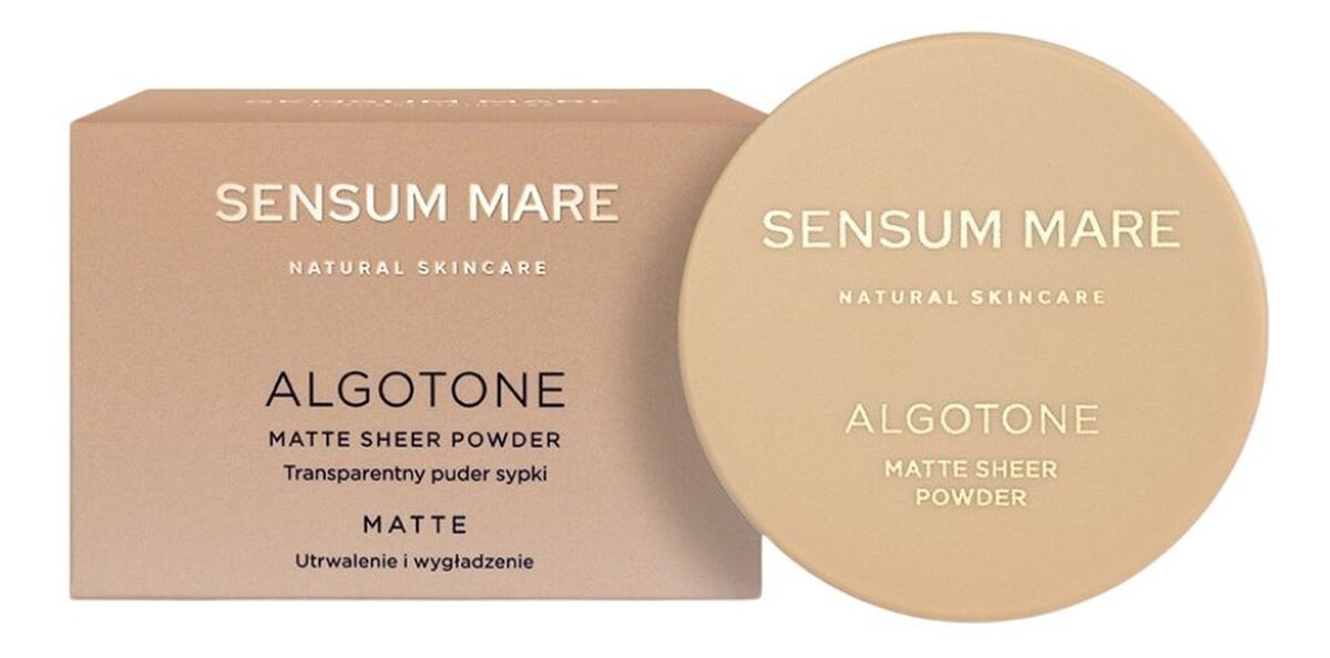 Transparentny puder sypki