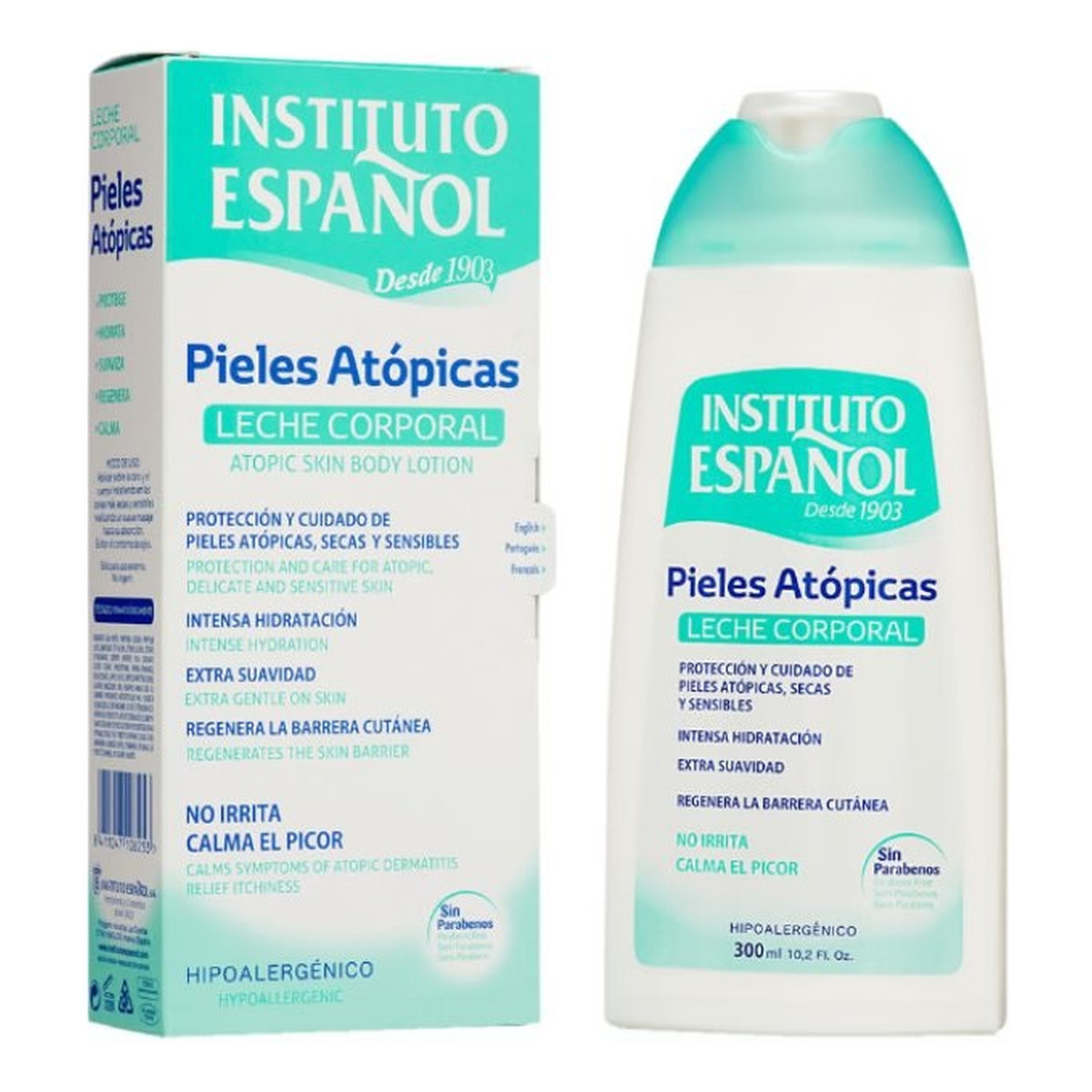 Instituto Espanol Atopic nawilżające Mleczko do ciała do skóry atopowej 300ml