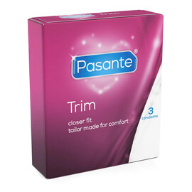 Trim prezerwatywy ściśle przylegające 3szt
