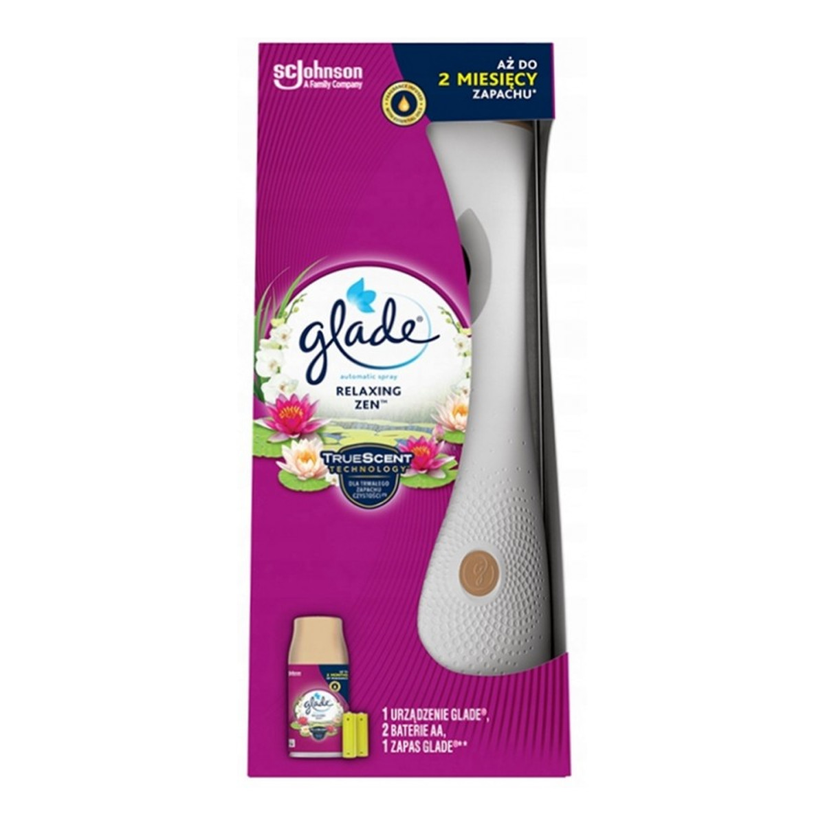 Glade Automatyczny odświeżacz powietrza Relaxing Zen 269ml