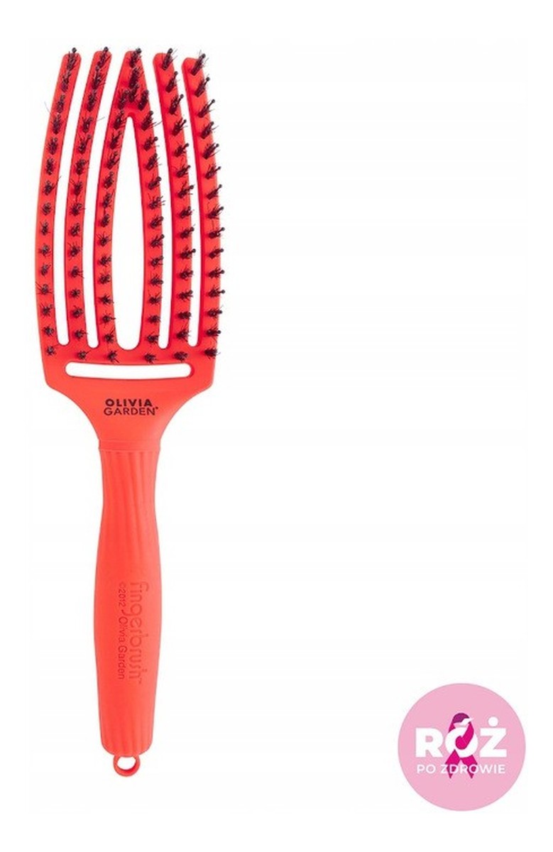 Combo Medium Szczotka do Rozczesywania Włosów i Masażu Neon Orange