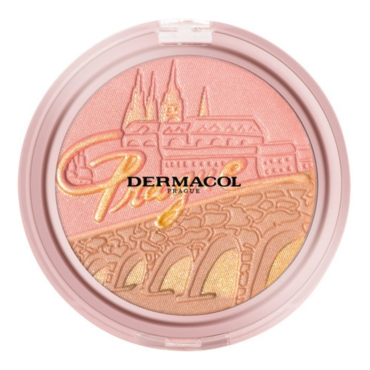 Dermacol Bronzing And Highlighting Powder With Blush Puder brązujący i rozświetlający z różem 10g