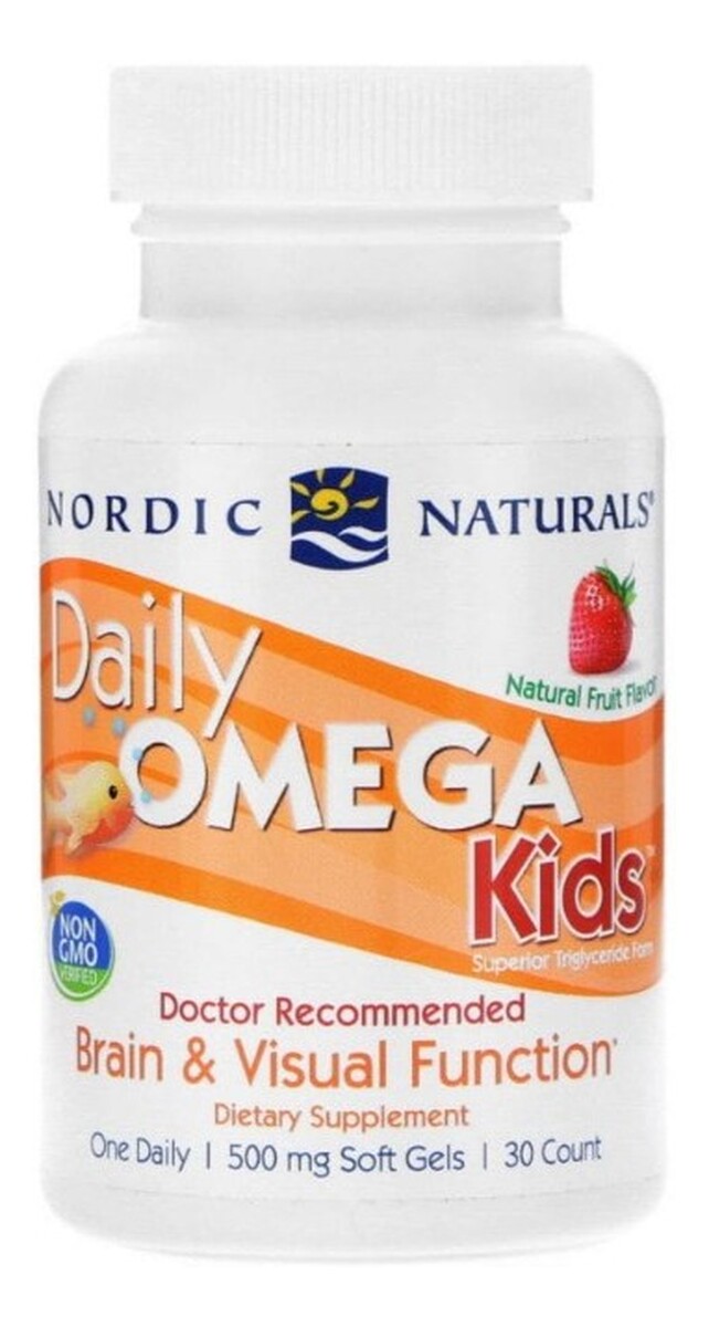 Daily omega kids suplement diety dla dzieci 30 kapsułek do żucia