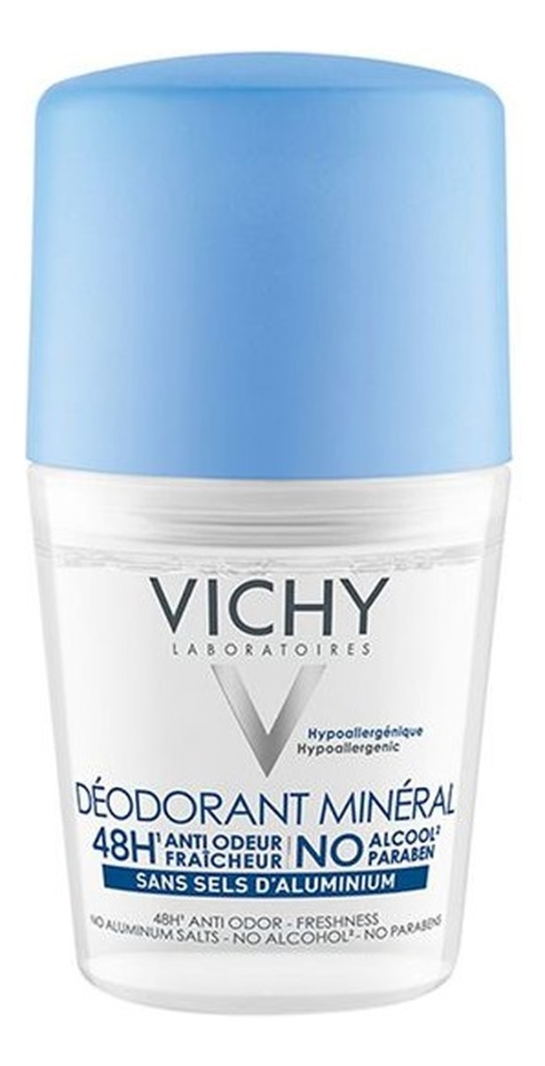 Dezodorant mineralny w kulce roll-on 48H