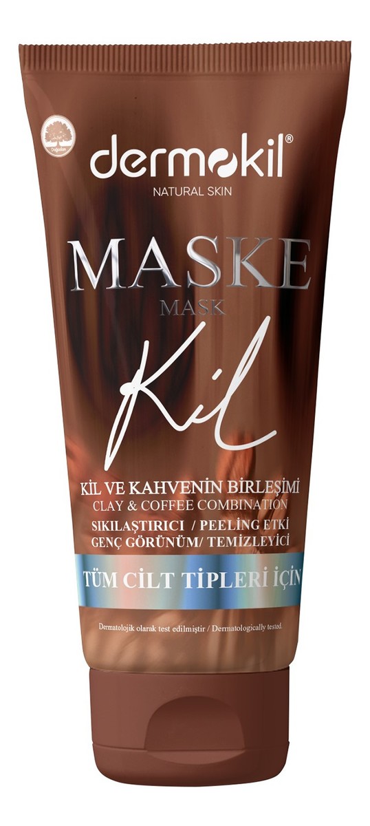 Natural skin clay and coffee clay mask maska do twarzy z glinki i kawy