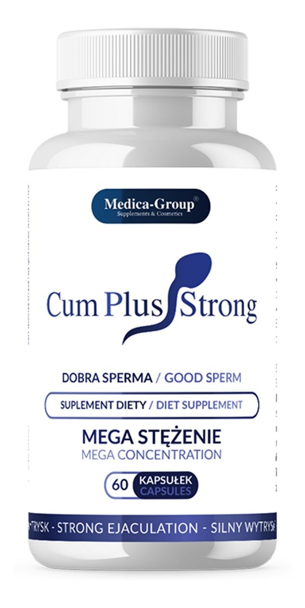 Cum plus strong dobra sperma suplement diety 60 kapsułek