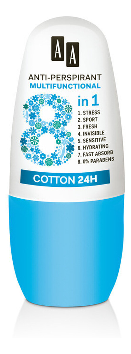 Anti-Perspirant Multifunctional 8 in 1