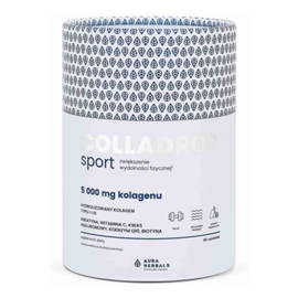 Aura herbals_colladrop sport kolagen morski, suplement diety w saszetkach 5000mg 30 saszetek