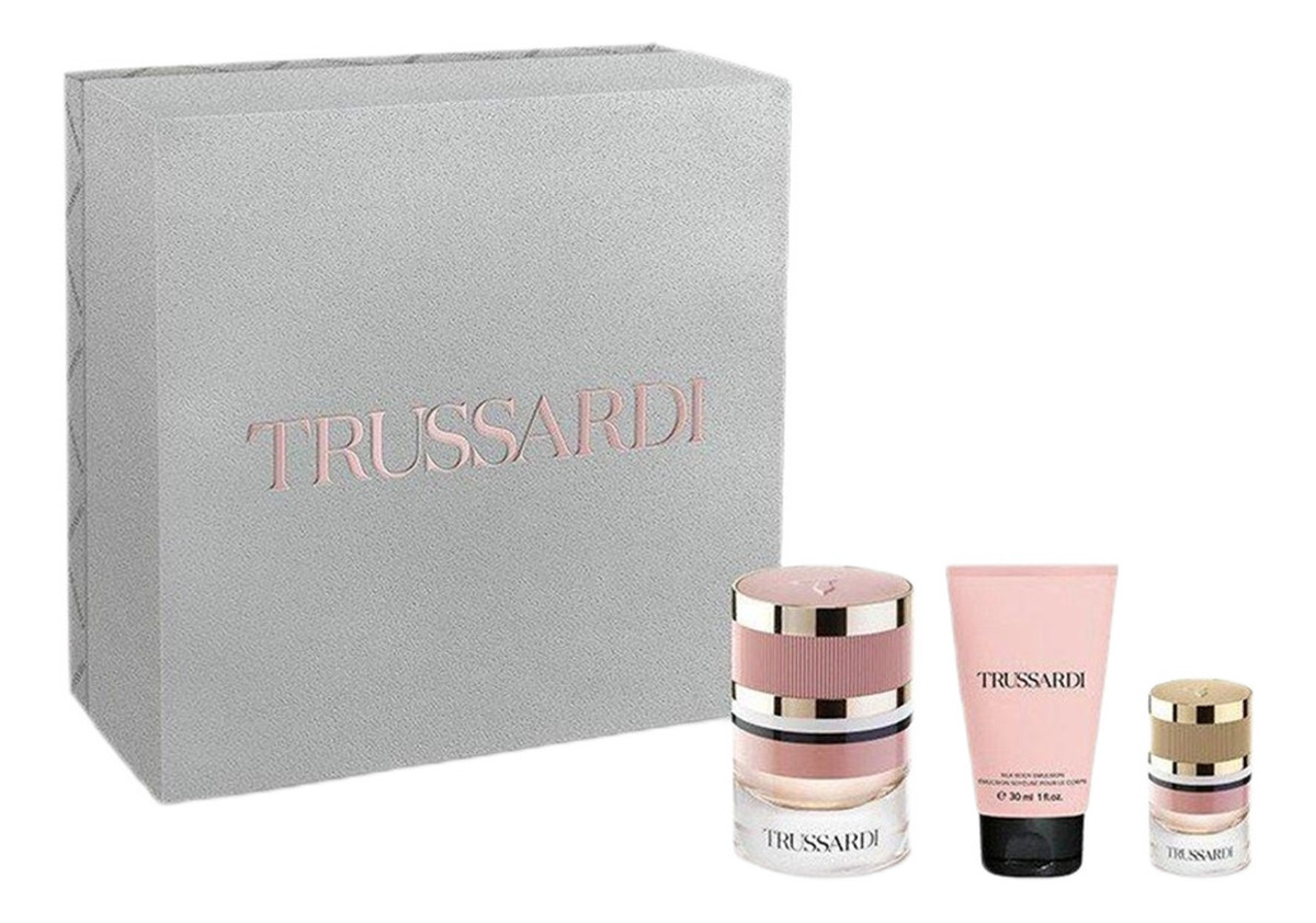 Zestaw woda perfumowana spray 30ml + miniatura wody perfumowanej 7ml + balsam do ciała 30ml