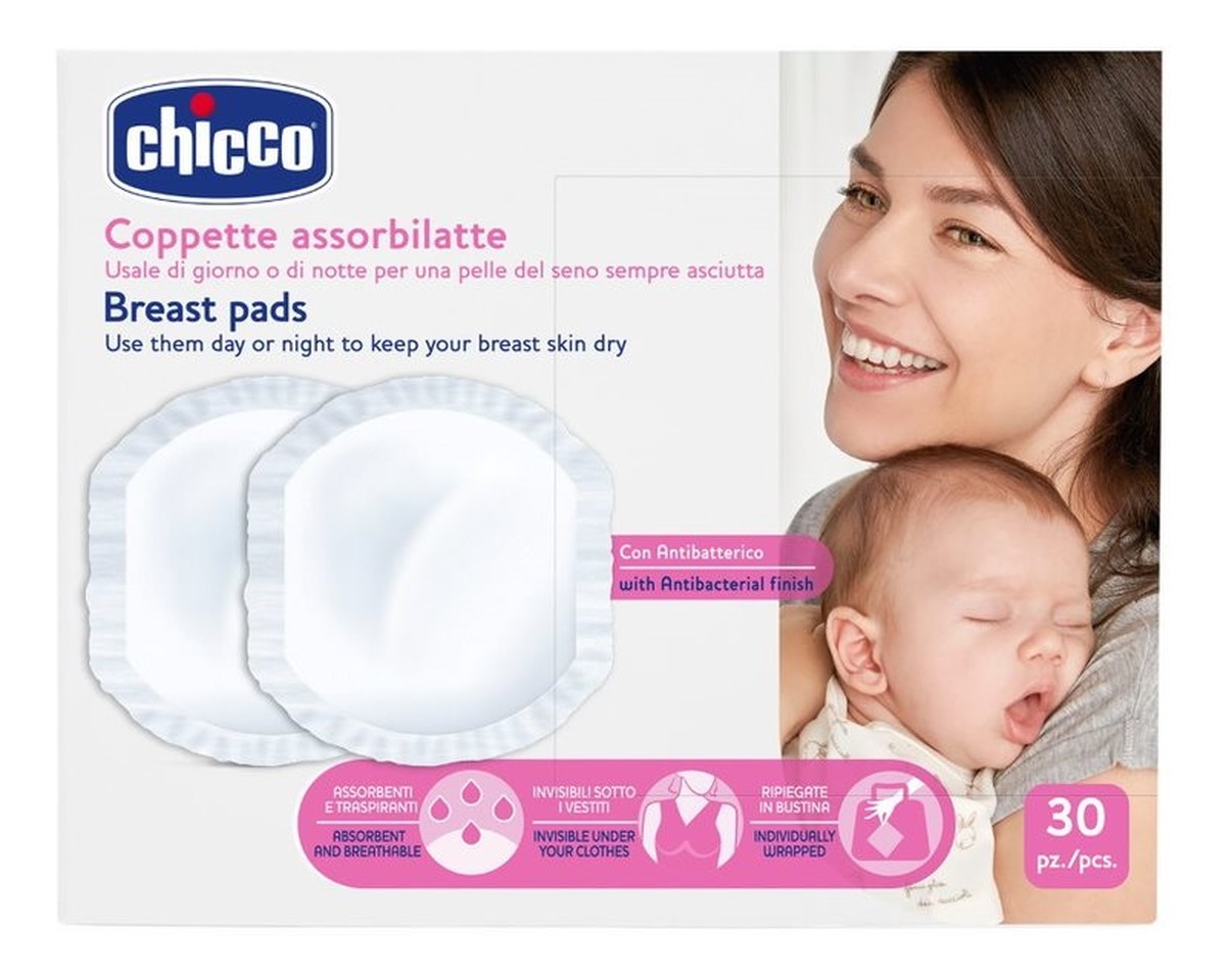 Breast pads wkładki laktacyjne 30szt