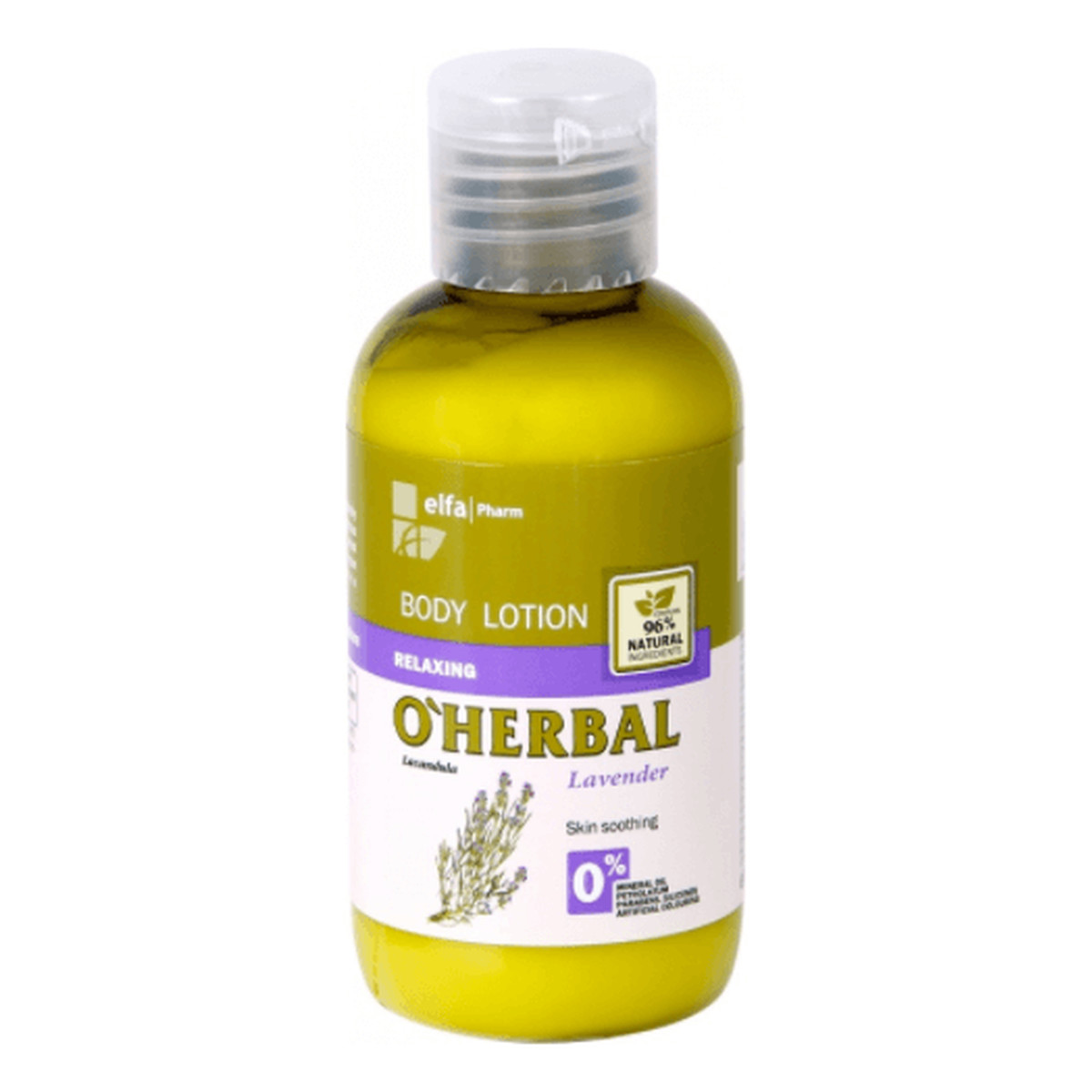 O'Herbal Elfa Pharm MINI żel pod prysznic relaksujący z ekstraktem z lawendy 75ml