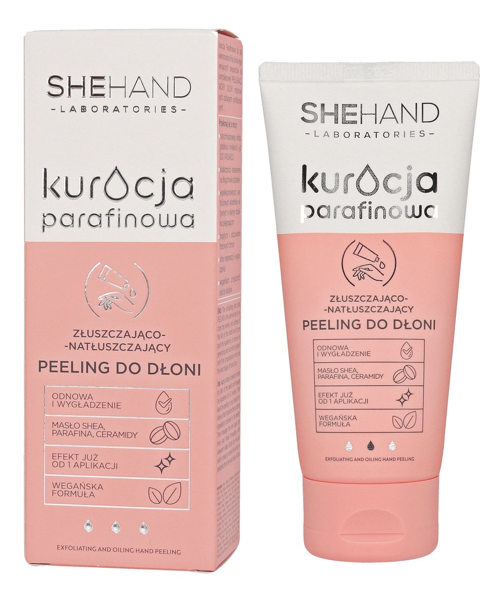 Złuszczająco - Natłuszczający Peeling do dłoni