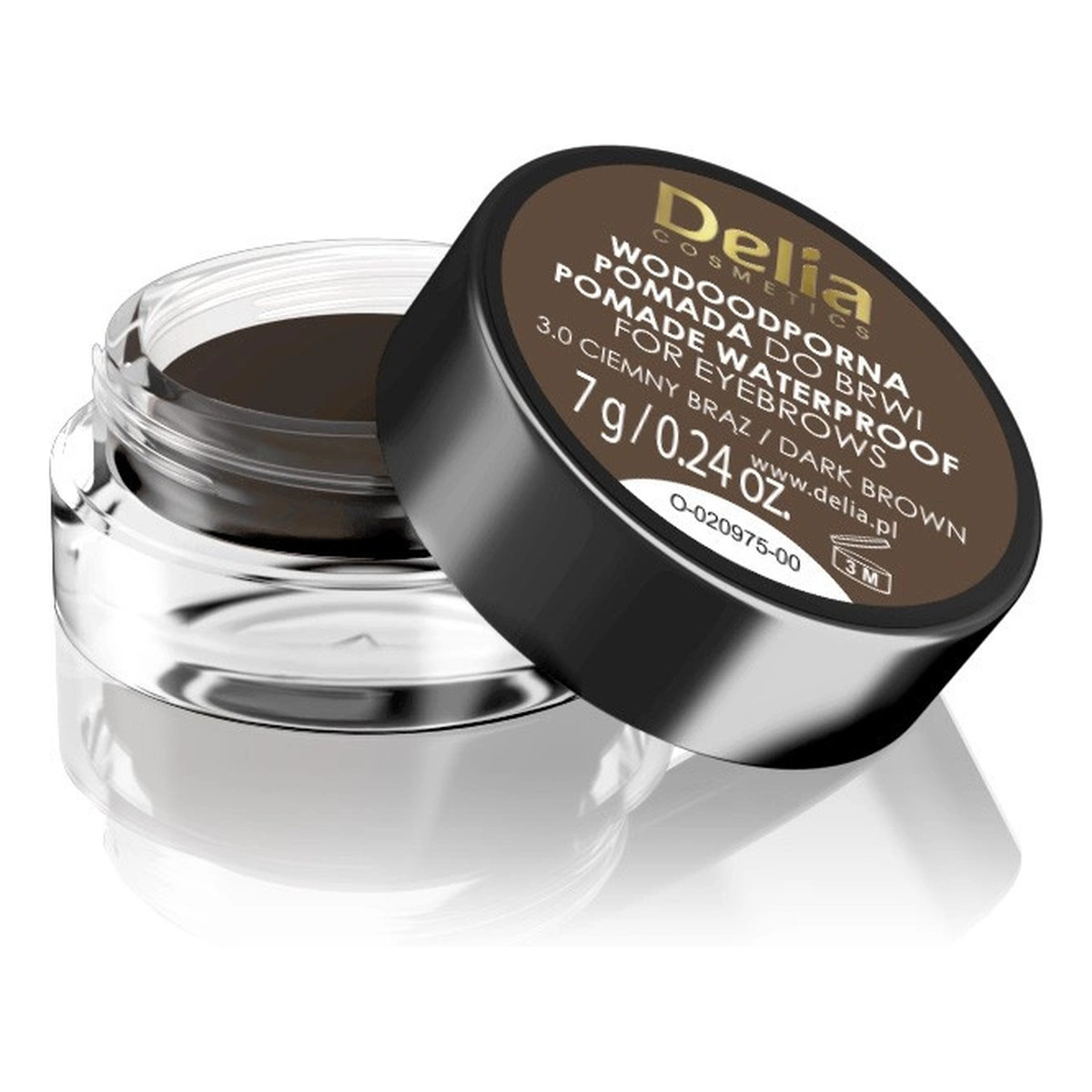 Delia Eyebrow Expert Wodoodporna pomada do brwi 7g