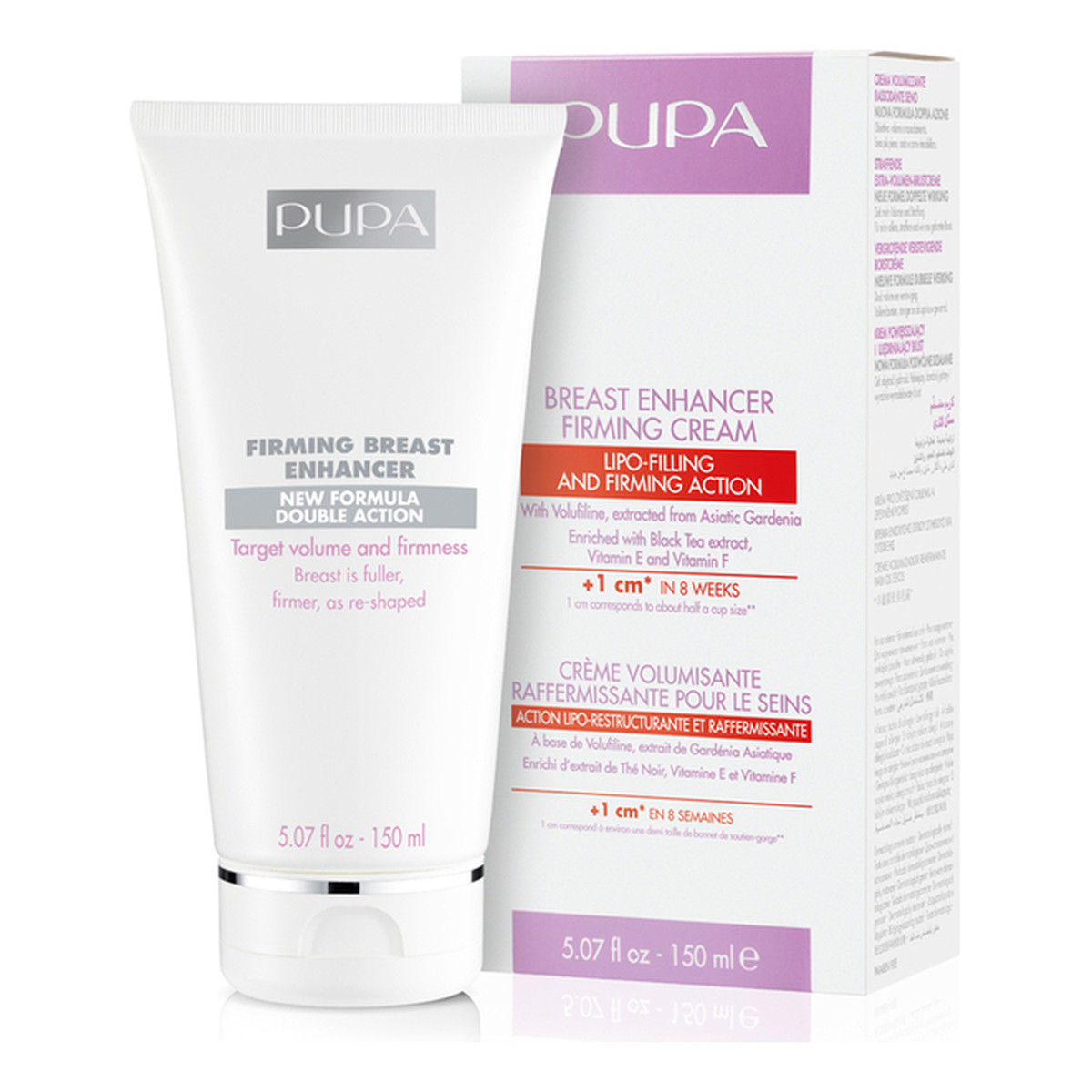 Pupa Milano Breast Enhancer Firming Cream Lipo-Filling intensywna kuracja powiększająca biust 150ml